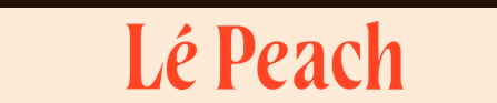 Le Peach Club logo