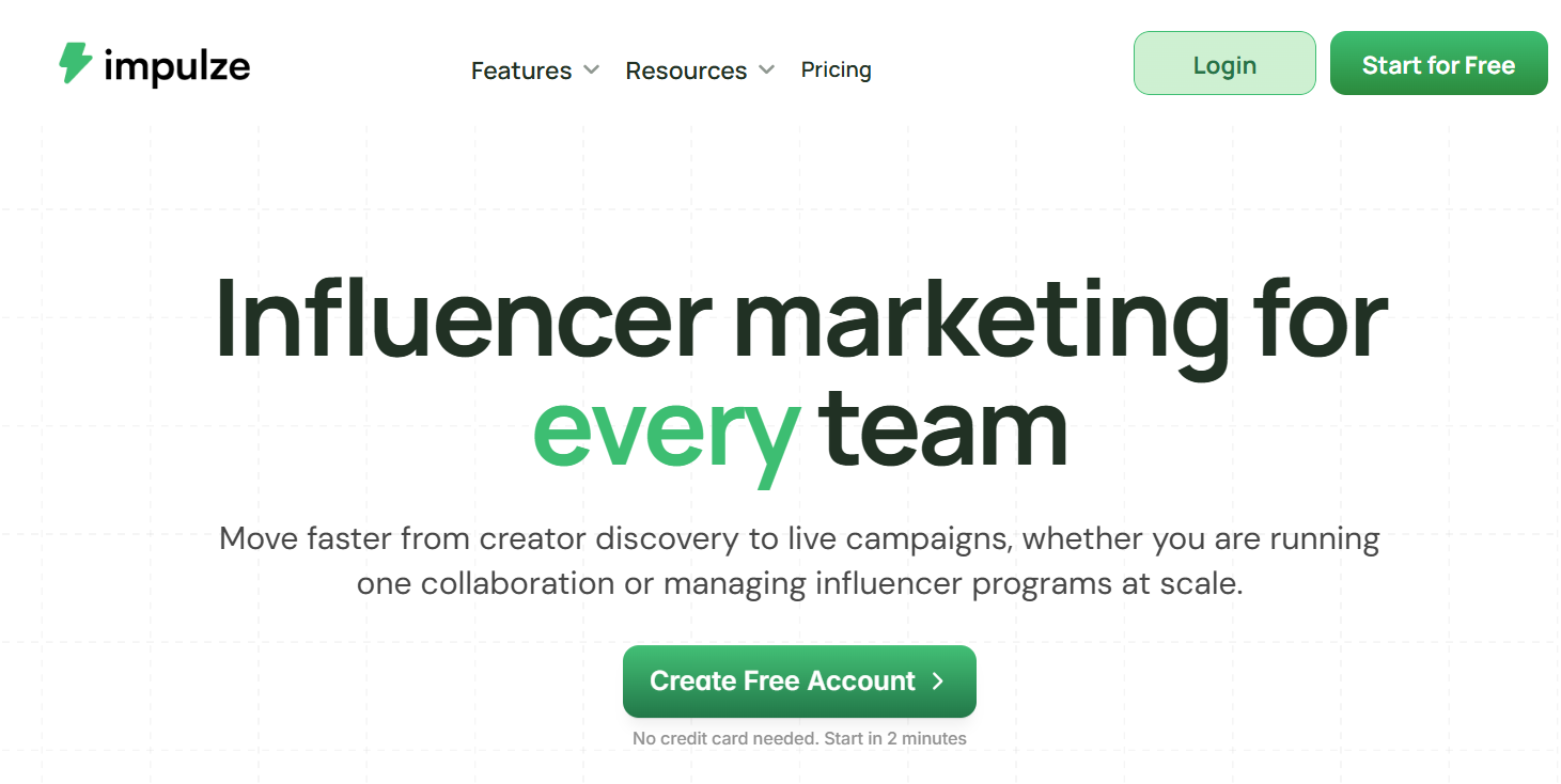 Impulze.ai Review (2026): The Smartest Influencer Marketing & AI Creator Discovery Platform + Exclusive Deal